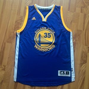 Adidas Golden State Warriors Blue and Yellow Jersey (NEW)